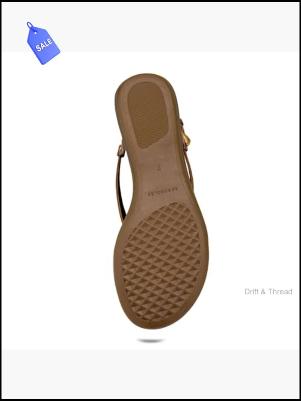 Faux Leather Flat Sandals with Adjustable Buckle Ankle Strap Ortholite